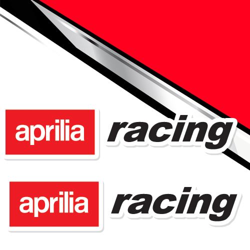 Sticker sheet - Aprilia Racing