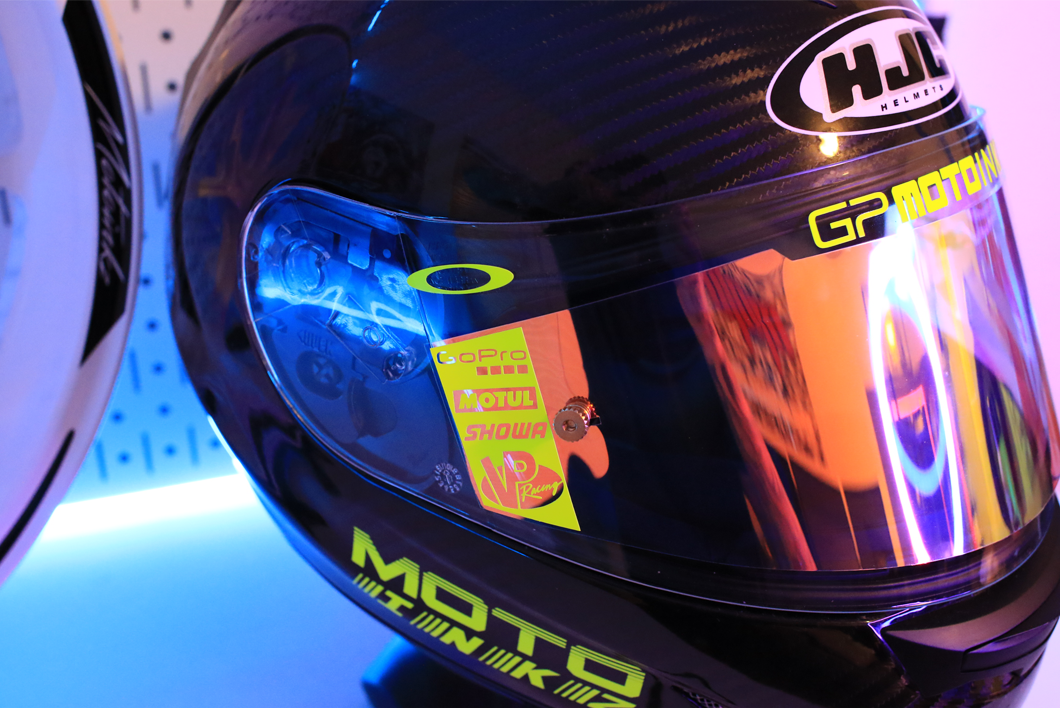 Motorcycle helmet tear 2024 offs