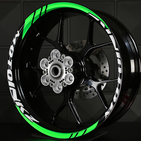 Bandes Racing Wheel Stripes 4R Pour Jantes Moto - Blanc 7mm X 7m | Décoration Adhésive Vinyle